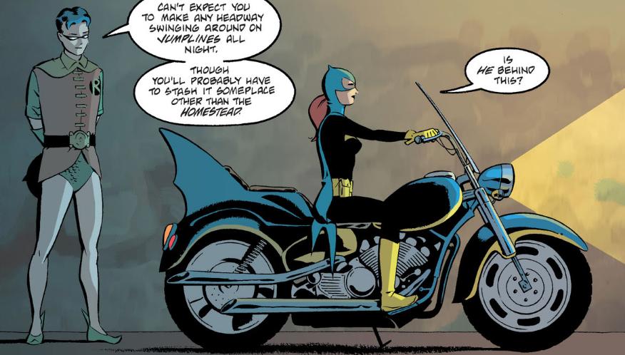 Comic book panel
